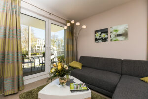 Residenz Capitello Luxus-Ferienwohnung Binz, Appartement 1 **** direkt am Kurpark in Binz auf Rügen