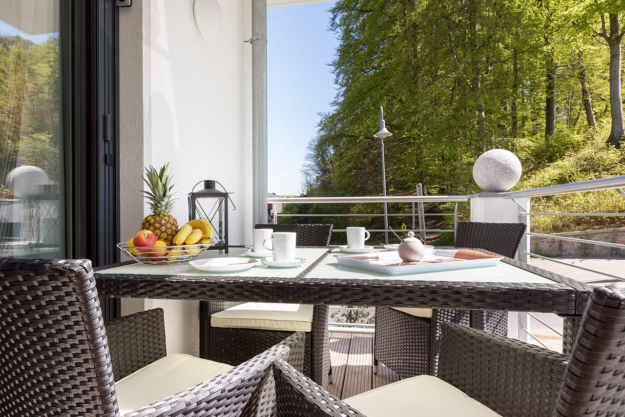 Luxus-Ferienwohnung Binz, Residenz Capitello Appartement 4 **** direkt am Kurpark in Binz auf Rügen