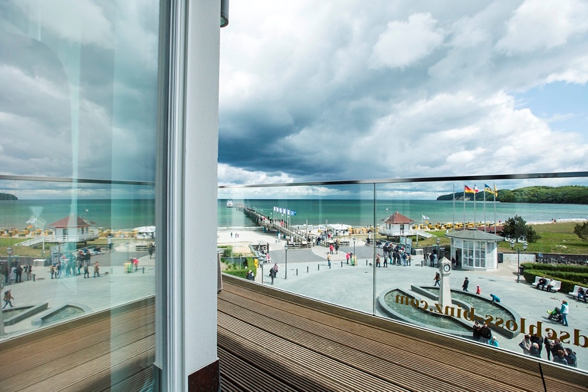 Strandschloss Binz Luxus Residenz Ocean One direkt an der Seebrücke