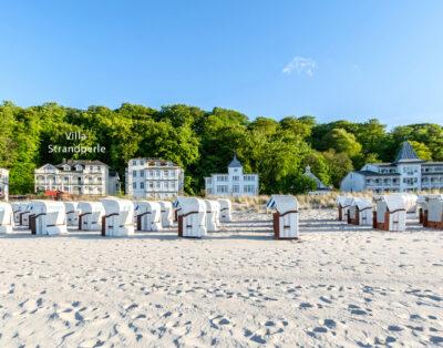 Villa Strandperle – Ferienwohnung 6 mit Meerblick an der Strandpromenade in Binz auf Rügen