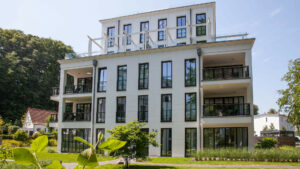 Parkvilla Augustine, Luxus Appartement BEACH CLOUD **** im Kurpark Ostseebad Binz