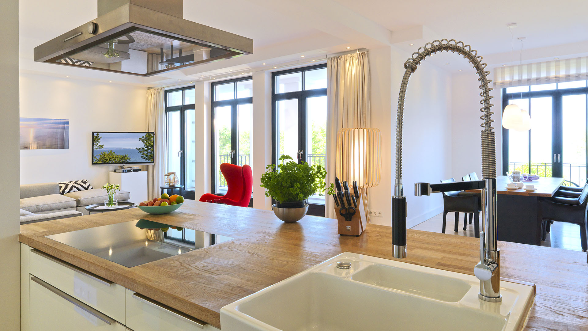 Villa Philine Luxus-Appartement WATERVIEW CLOUD, Sellin 