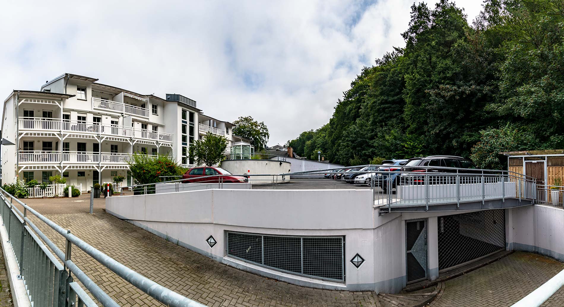 Tiefgarage Seeschloss Binz Appartmenthaus