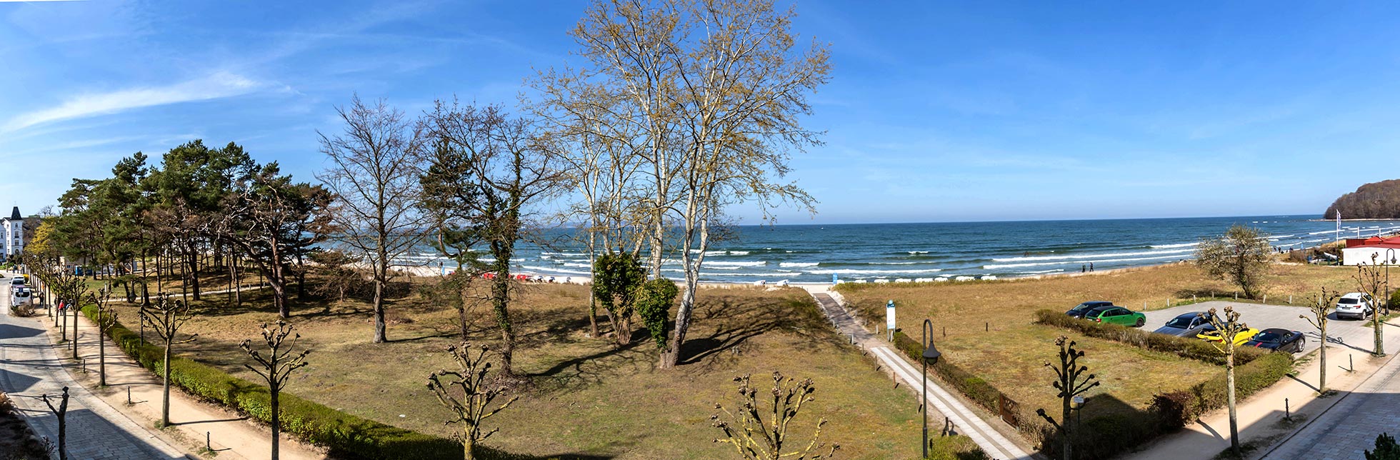 Seeschloss Binz Appartmenthaus - Ferienwohnungen - direkt am Strand in Binz auf Rügen
