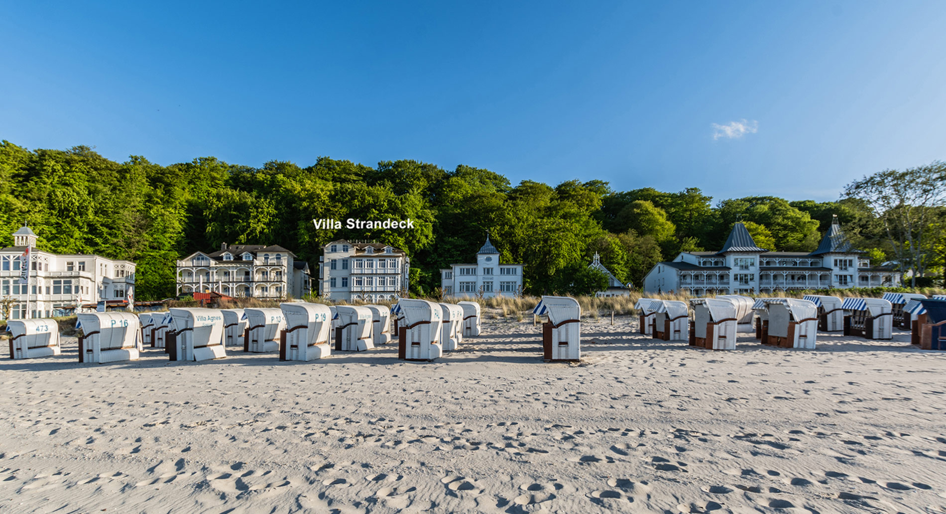 Villa Strandeck - Ferienwohnung 7 ****- direkte Strandlage in Binz auf Rügen
